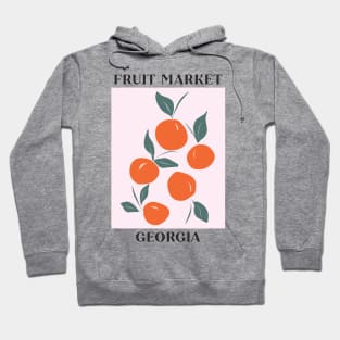 Fruit Market Georgia Peach Hoodie